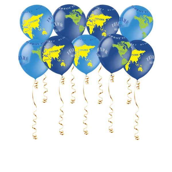 Воздушный шарик Глобус