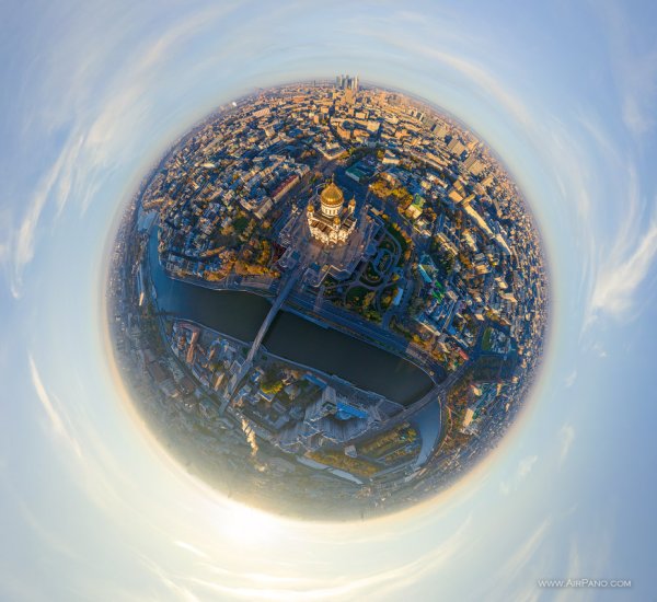 Сферическая панорама Москвы