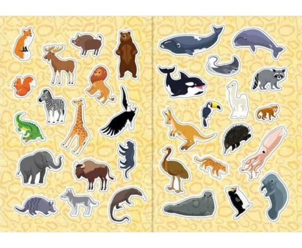 Наклейки с животными