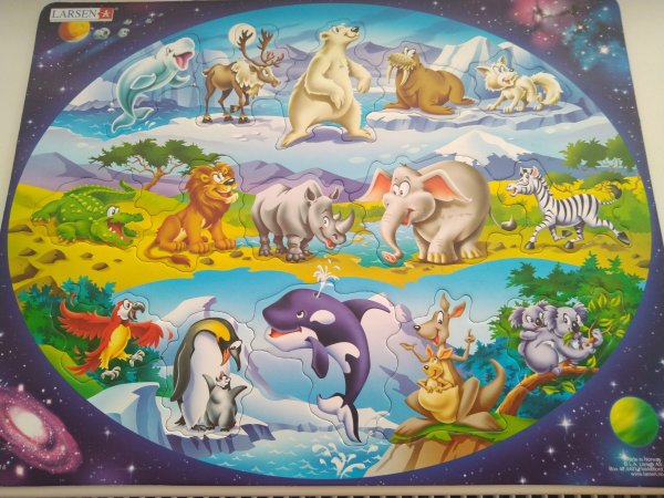 Пазл Larsen Планета животных