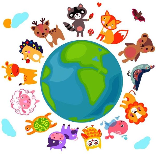 Животные вокруг планеты