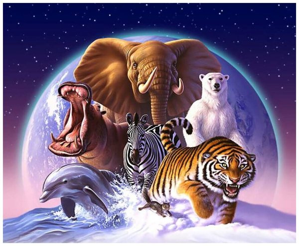 Слон и тигр