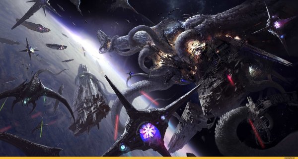 Warhammer 40000 корабли тиранидов