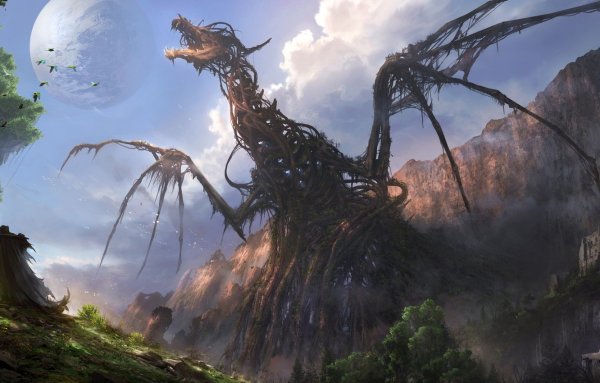 Гигантские существа арт