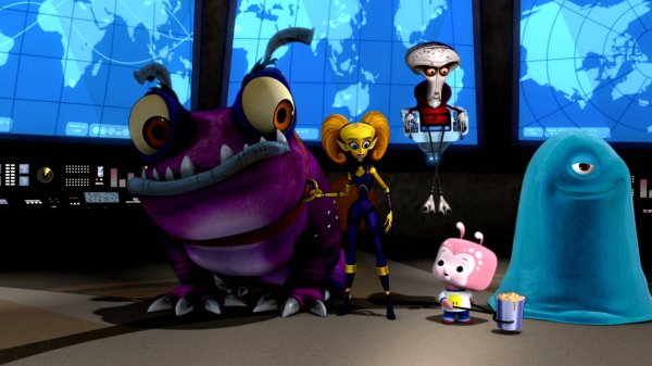 Инопланетянин из мультика