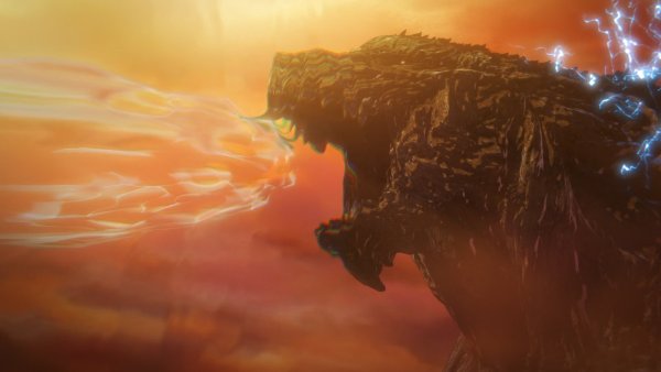 Годзилла земля аниме