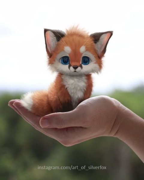 Лисёнок Пушистик