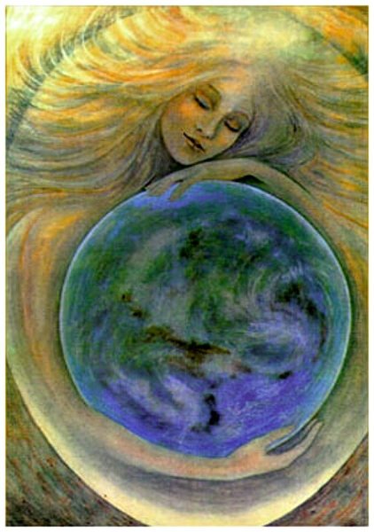 Богиня Гайя Вселенная энергия