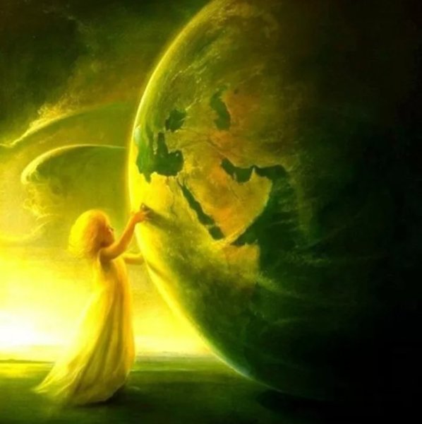 Обнять землю