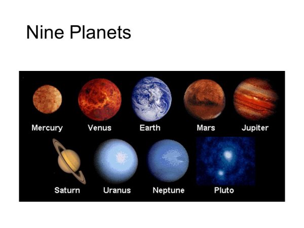 Планеты солнечной системы (Меркурий, Венера, Юпитер, Нептун).