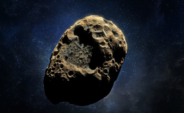 Венера и астероид