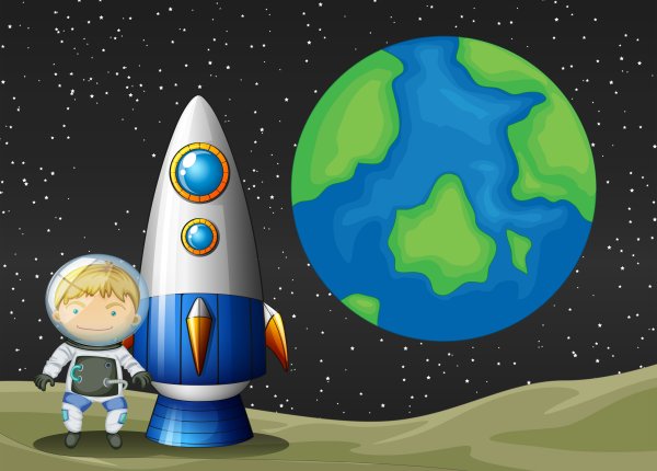 Ракета на земле