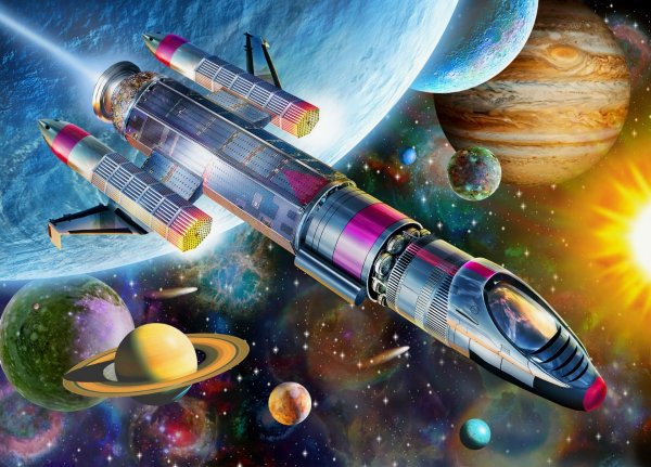 Ravensburger Puzzle космос