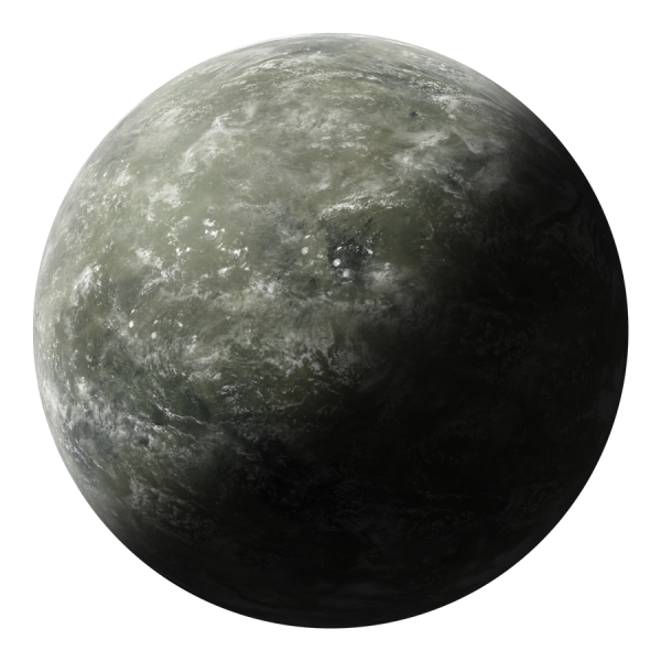 Серые планеты без фона