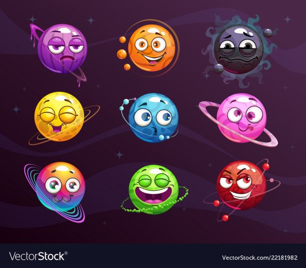 Планеты с рожицами