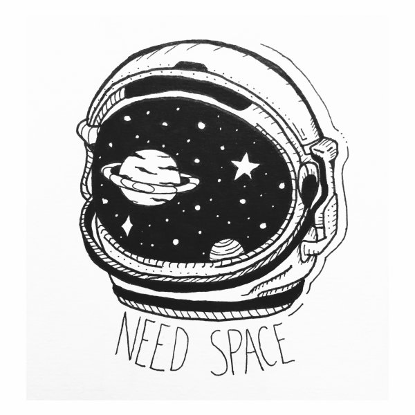 Космос иллюстрация