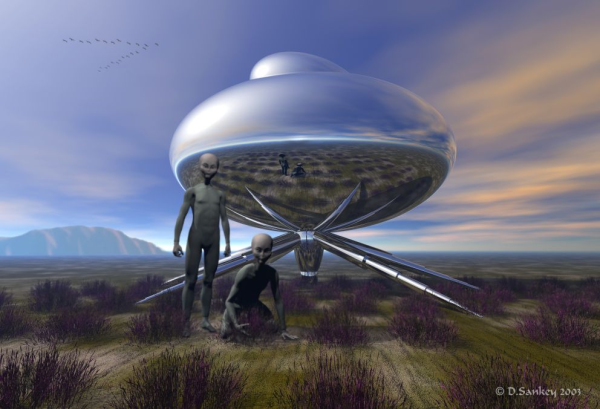 Космический корабль НЛО