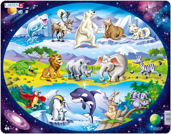 Larsen пазл - Планета животных nm6