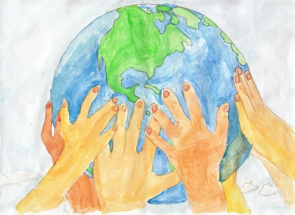 Рисунок на тему общество