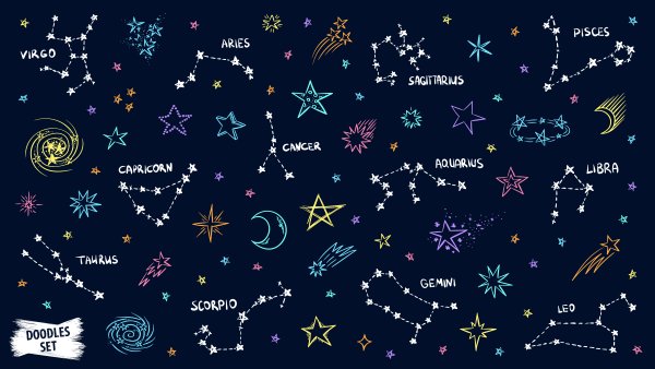 Космос созвездия вектор