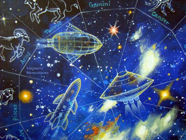 Знаки зодиака в космосе