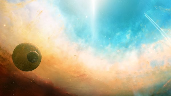 Космический фон для презентации