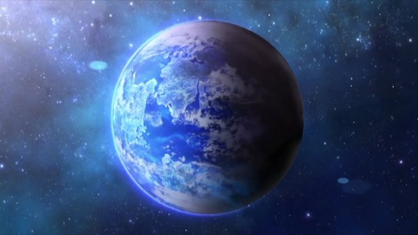 Космос земля аниме