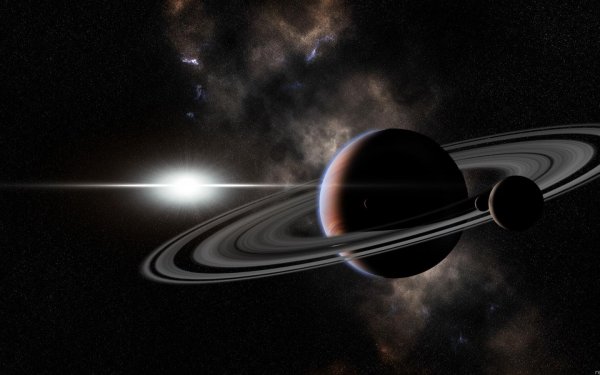 Космос Планета Сатурн