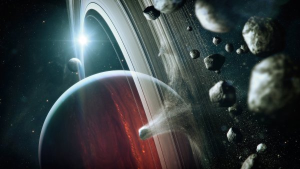 Кольца Сатурна арт