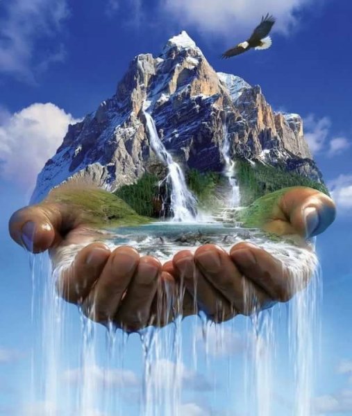 Вода в ладошках