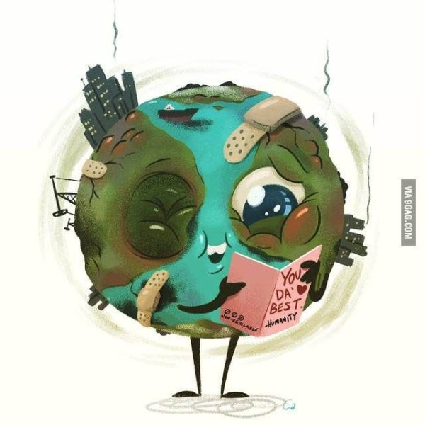 Земля заболела