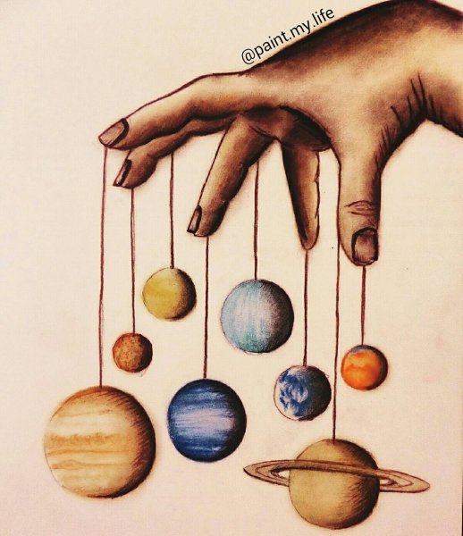 Рисование планеты