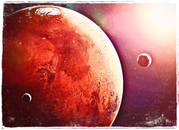 Картина Марса планеты