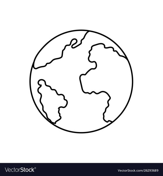 Земля карандашом легко