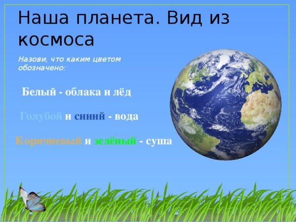 Планета земля презентация