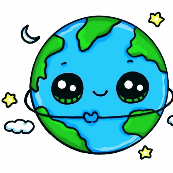 Планета мультяшная