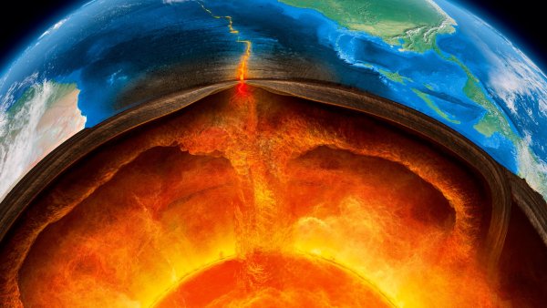 Строение земли магма