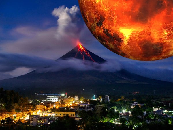 Извержение вулкана Сакурадзима