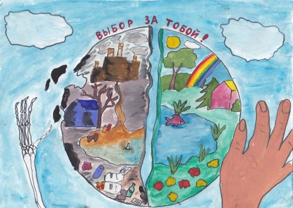 Рисунки на тему экология на земле
