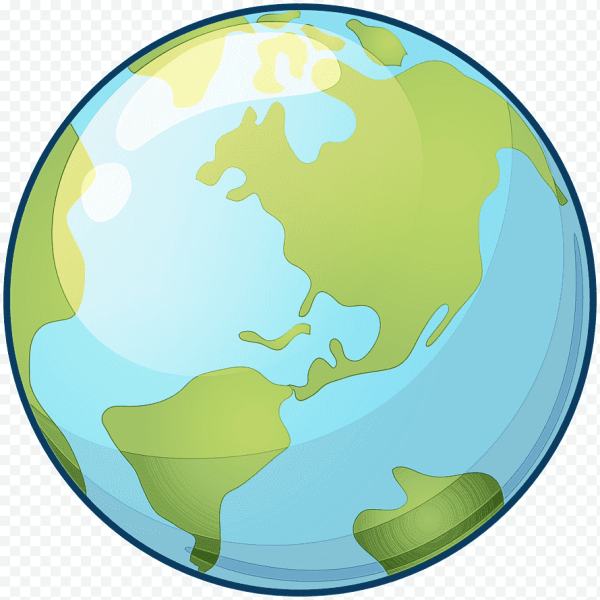 Земля мультяшная