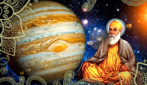 Бог планеты Юпитер Брихаспати