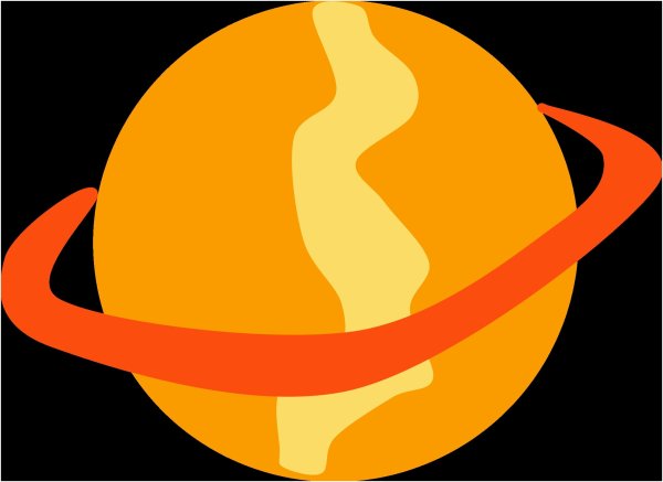 На оранжевой планете иллюстрации