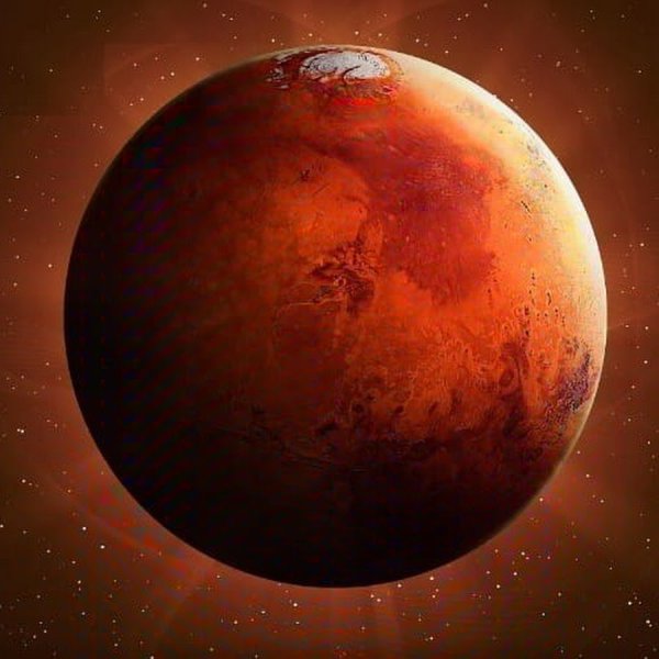 Квадратная Планета Марс