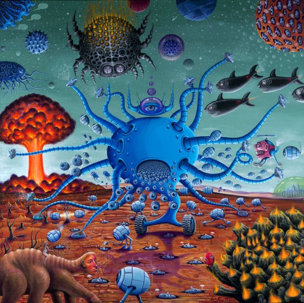 Фантастические картины психоделические