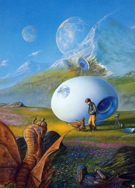 Художник-фантаст Боб Эгглтон