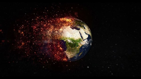 Вымершая Планета земля