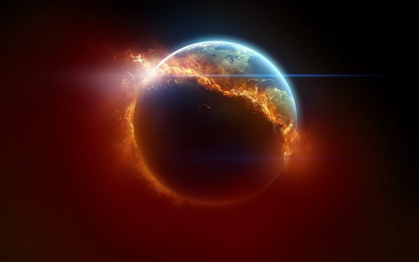 Планета в огне