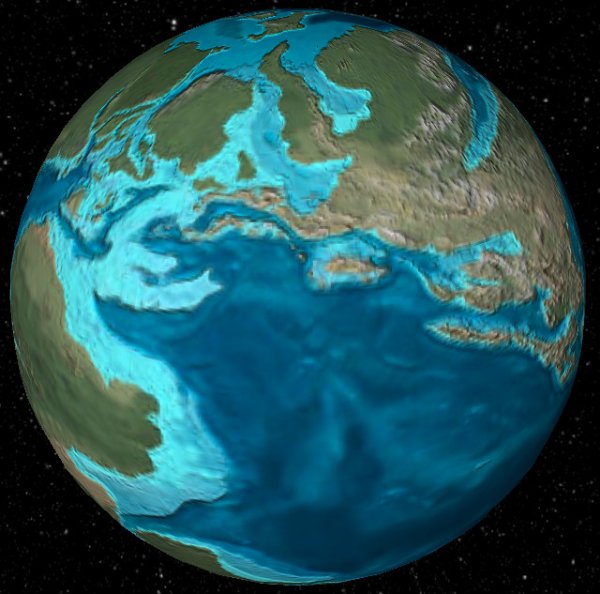 Наша Планета миллион лет назад