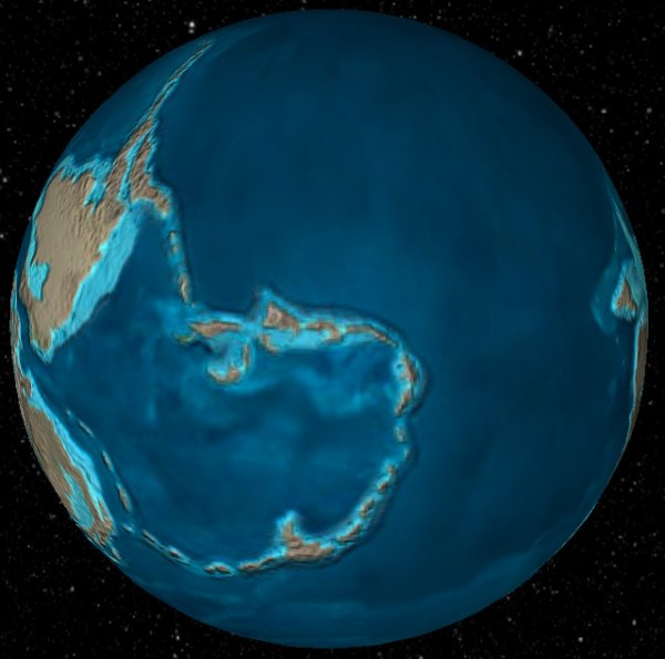 Земля 50 миллионов лет назад