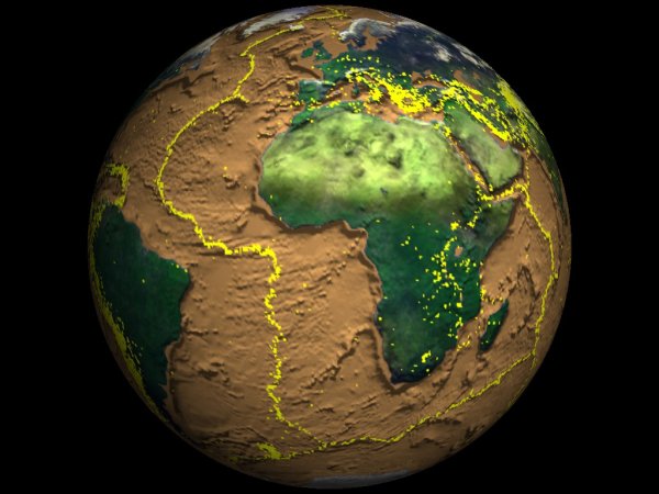 Планета земля миллионы лет назад